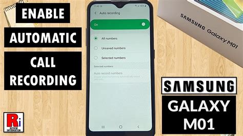 How To Enable Automatic Call Recording On Samsung Galaxy M01 YouTube