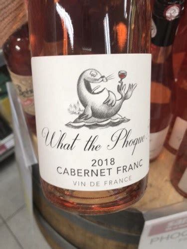 2018 What the Phoque Cabernet Franc Rosé Vivino US