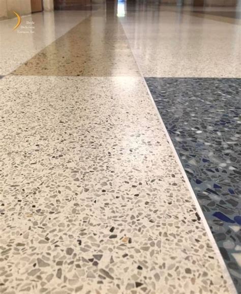 A Terrazzo Floor Is Fully Customizable Floors Consist Of Decorative