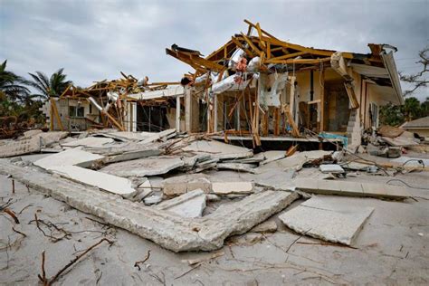 See The Damage To Beachfront Community On Manasota Key After Hurricane