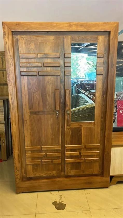 2 Door Wooden Wardrobe With Locker At Rs 32000 Piece In Aluva ID