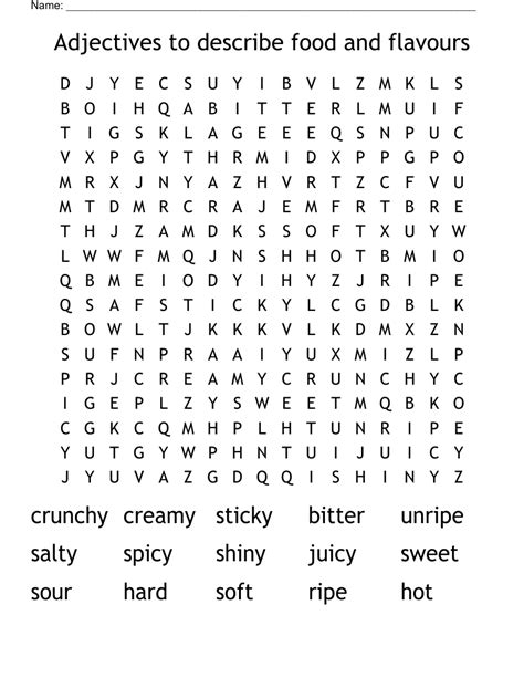 Adjectives That Start With H To Describe Food