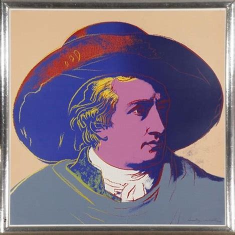 Goethe Par Andy Warhol Sur Artnet