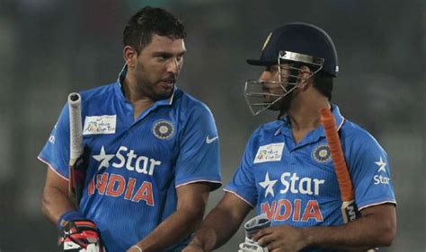 Yuvraj Singh Praises Ms Dhoni For His Captaincy Thanks Him For The