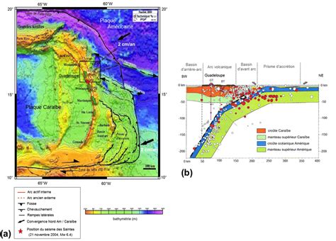 A Contexte G Odynamique De L Arc Des Petites Antilles Figure