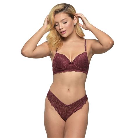 Conjunto Ta A Rendado Fio Confort Diras Lingerie Gall