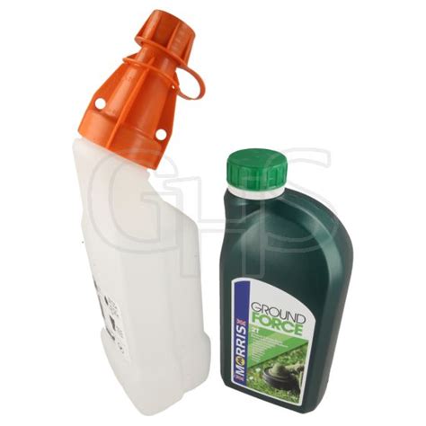 Two Stroke Mixing Bottle X Morris Two Stroke Oil Litre Stihl