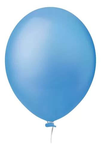 látex Happy Day globos azul 9 Liso MercadoLibre