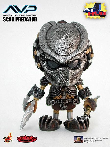 Afhub The Action Figure Hub Hot Toys Cosbaby Featuring Alien Vs Predator