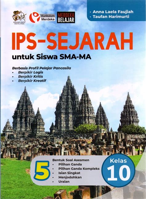 Jual Buku Sma Ma Kls X Ips Sejarah Kur Merdeka Karya Anna Laela