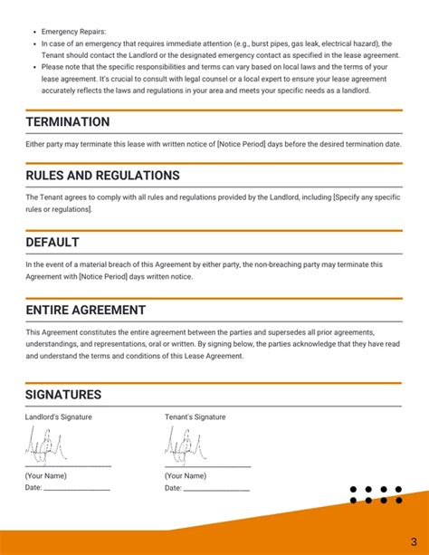 Lease Agreements Guide (with Free Templates) - Venngage