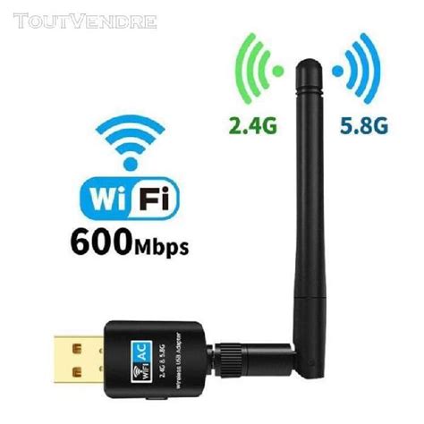 Wifi Adaptateur Usb 2 0 Clé Avec Antenne Dual Band En France Clasf Informatique