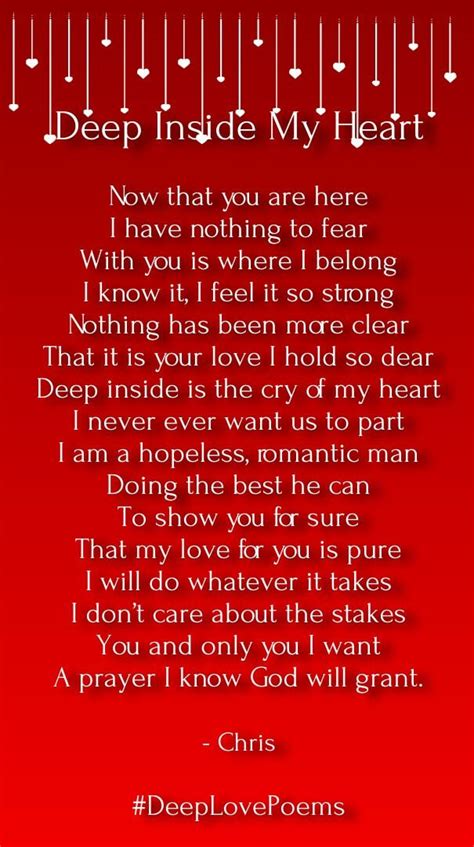 10 Deep Love Poems for Him (Heart Touching) 2023 | Love mom quotes ...