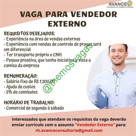 Vendedor Externo Teresina Pi Vaga S Themos Vagas Empregos