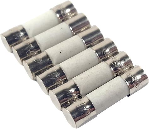 Zephyr Fast Acting Ceramic Cartridge Fuse Pack Of 6 5x20mm 250V 12