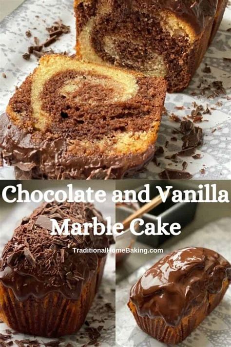 Chocolate And Vanilla Marble Cake Traditional Home Baking