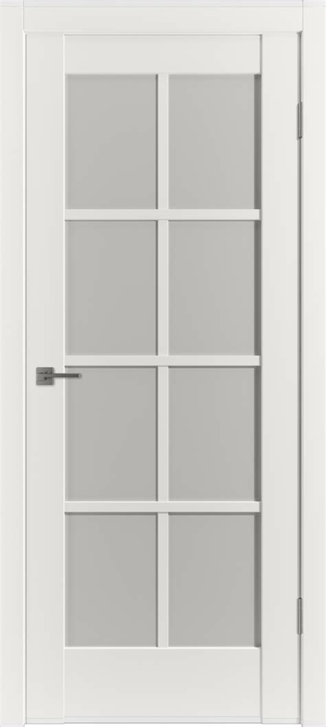 Межкомнатная дверь Emalex ER-1 ДО (Midwhite, Crystal Cloud) - VFD ...