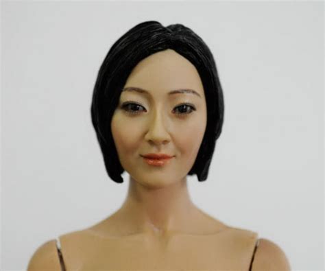 Female Head Kumik KM Asian Girl For Figure Hot Toys PHICEN USA EBay