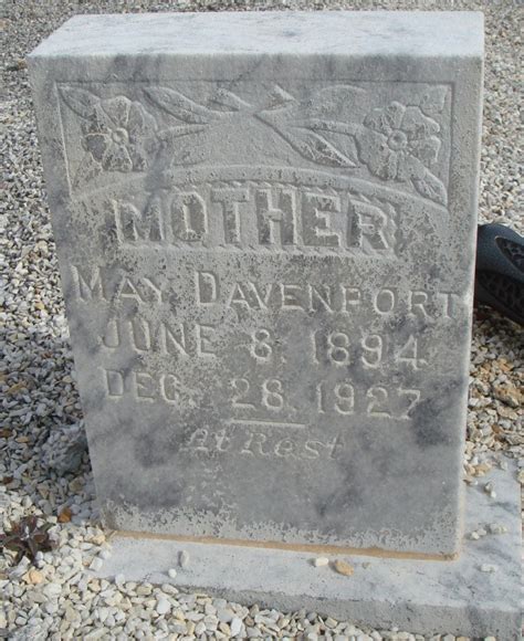 Josie May Walker Davenport 1894 1927 Memorial Find A Grave