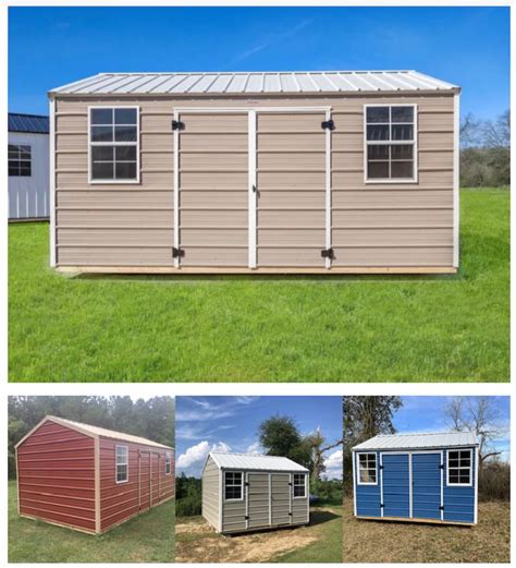 Portable Metal Sheds For Sale in Canton, TX, Alba TX | W5 Portable ...