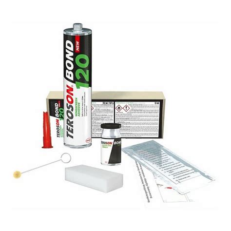 TEROSON BOND 120 PU 8596 HMLC windscreen repair kit with accessories ...