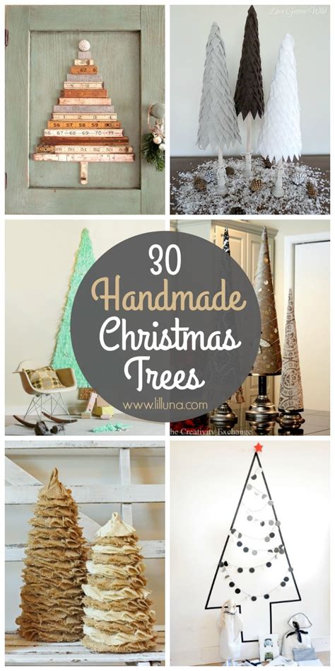 30 Handmade Christmas Trees