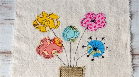 Raw Edge Applique A Fun And Easy Fabric Craft Idea