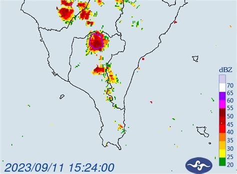 新／國家警報響！大雷雨轟1小時警戒區曝 鏡週刊 Mirror Media