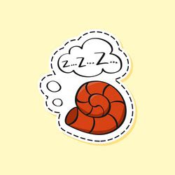 Snail Emoji Sticker Vector Images (90)