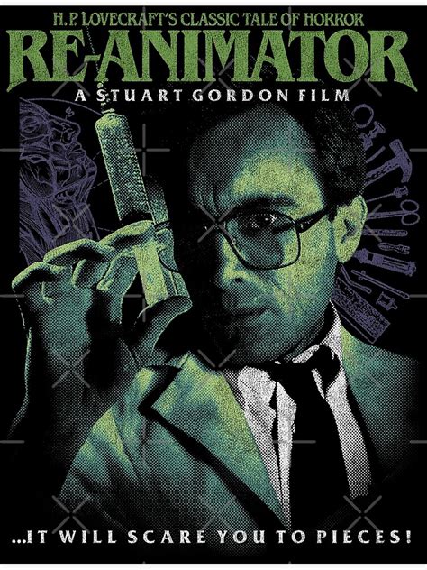 "Reanimator, re-animator, herbert west" Poster for Sale by ...