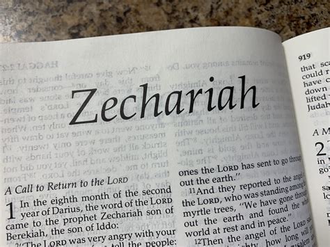 Zechariah Bible