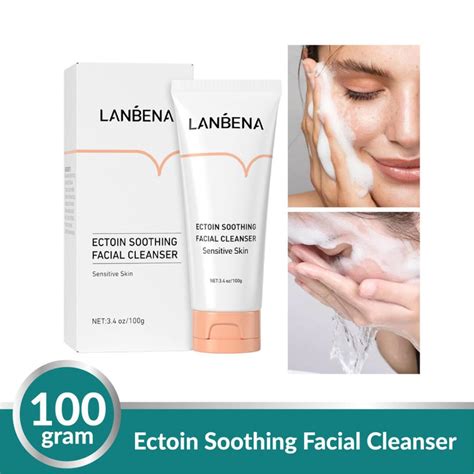 Lanbena Facial Cleanser Series Ectoin Soothing Lazada Indonesia