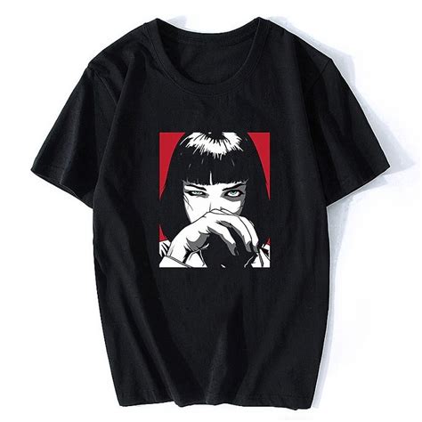 Camisa Camiseta Quentin Tarantino Pulp Fiction Mia Vintage Filme S