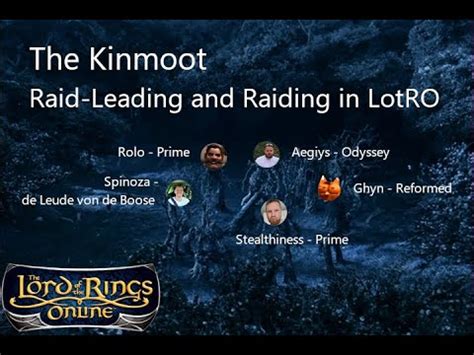 The Kinmoot A Discussion On Raid Leading And Raiding In Lotro Feat