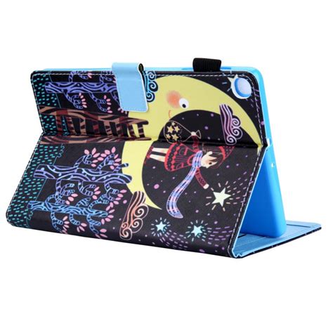 Housse Samsung Galaxy Tab A Fillette La Lune Ma Coque