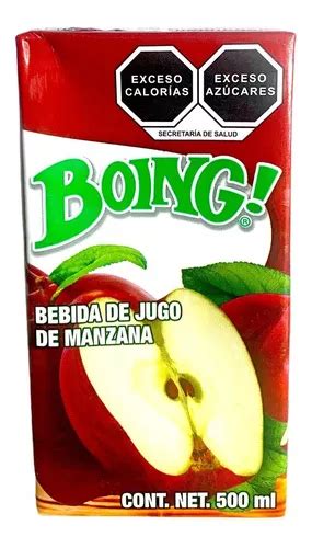 Boing Jugo Sabor Pulpa De Manzana Fortificada Ml En Melchor