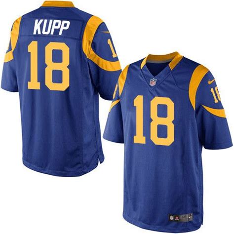 Youth Nike Los Angeles Rams 18 Cooper Kupp Limited Royal Blue