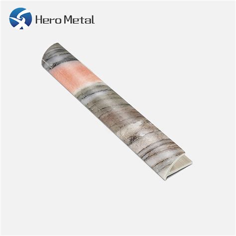 Factory Price Decorative Material Profiles Wall Corner Round Pvc Tile