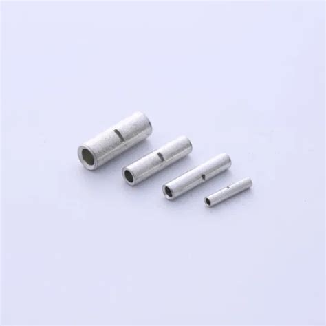 Bn Bn Butt Connector Awg Plating Tin Surface Auto Cable Joint Copper Non Insulated Naked