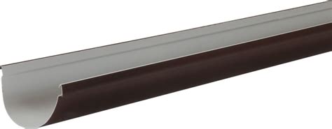 NICOLL Profilé de gouttière Vodalis marron longueur 4m LG29M POINT P