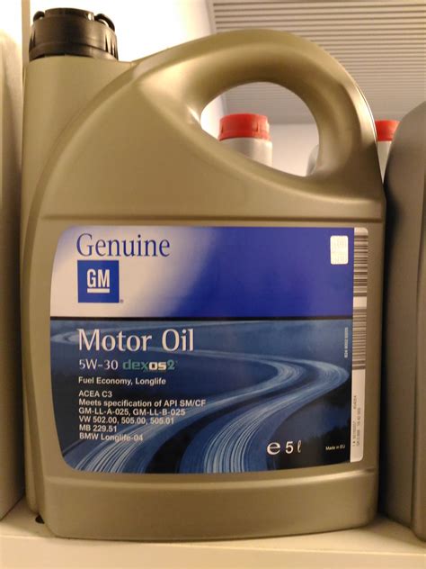 Масло gm 5w30: характеристики, особенности