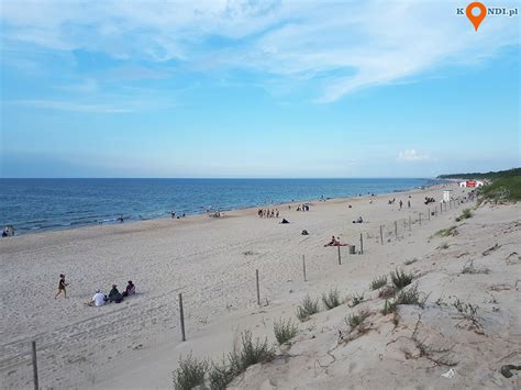 Dziwn W Pla A I Spacerowo Widokowa Promenada W Dziwnowie Polska