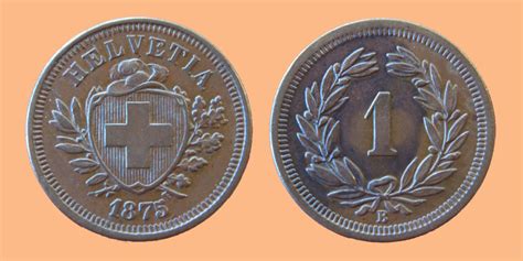 Suisse Centime B Rdv Collections Numismatique