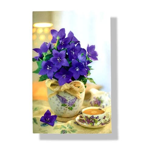 Blanco Wenskaart Natuur Water 11x17 Cards Crafts