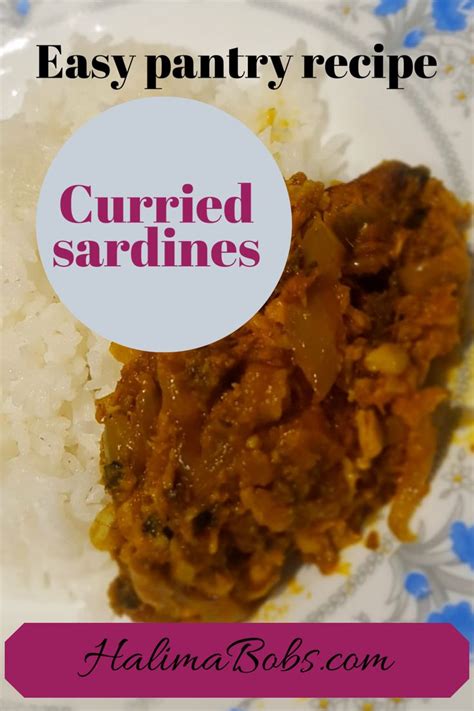 Curried Sardines: A Quick and Nutritious Pantry Recipe