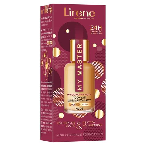 Lirene My Master Nude Podkład Odmładzający 30 ml 14098393316 oficjalne archiwum Allegro