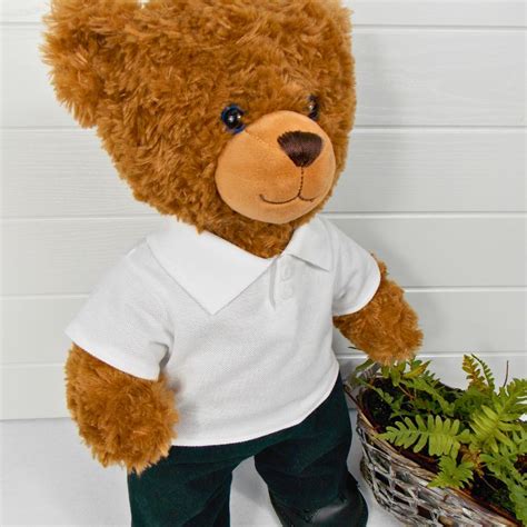 2 Pattern Bundle Teddy Bear Polo Shirt Sewing Pattern And Teddy Bear