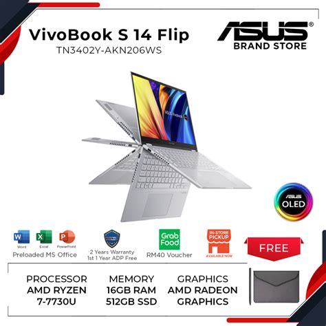 Asus Vivobook S Flip Oled Tn Y Akn Ws Tn Y Akn Ws R U