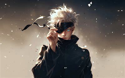 Télécharger satoru gojo 4k yeux bleus jujutsu kaisen protagoniste