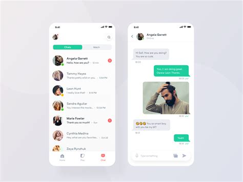 Dating App Messages And Chats By Saif Uddin Imran On Dribbble